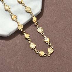 Браслеты из нержавеющей стали 304 BJEW-Z132-01G