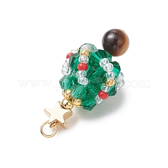 Елочные стеклянные подвески&nbsp;PALLOY-MZ00807