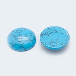 Synthetik Türkiscabochons&nbsp;G-G760-B01-01