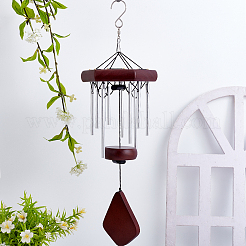 Наборы для самостоятельного изготовления колокольчиков из круглой трубки из дерева и алюминия&nbsp;DIY-PH0023-72B