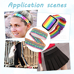 4 ярд нейлоновая эластичная широкая лента SRIB-FG0001-12B