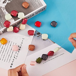 Непрозрачные акриловые бусины&nbsp;OACR-SZ0001-32