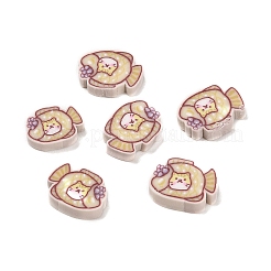 Кабошоны из полимерной глины ручной работы CLAY-B005-11C