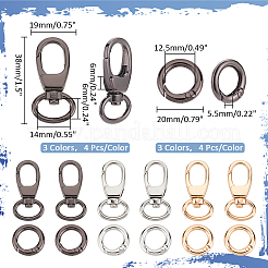 Наборы застежек из сплава FIND-PH0018-31