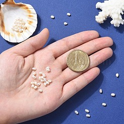 10 шт. бусины из натурального пресноводного жемчуга&nbsp;PEAR-YW0001-45