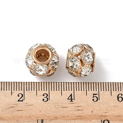 Латунные кристалл горный хрусталь бисер&nbsp;KK-A267-02KCG