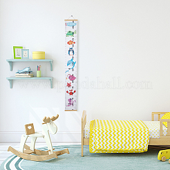 Съемная таблица роста с рисунком Aniaml для детей AJEW-WH0165-70A