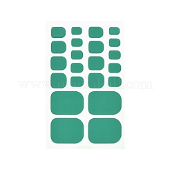 Однотонные блестящие накладки для ногтей на ногах с полным покрытием MRMJ-N011-36-M