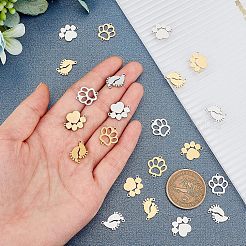 Соединители звеньев из нержавеющей стали в стиле 24 шт.&nbsp;STAS-UN0027-65