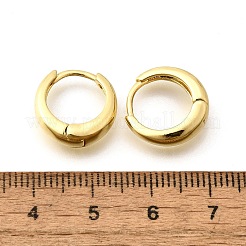 Массивные латунные серьги-кольца для женщин&nbsp;LS-EJEW-G297-20G