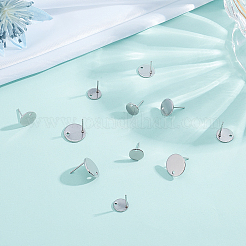 Фурнитура для сережек-гвоздиков из нержавеющей стали 304&nbsp;STAS-UN0019-05P