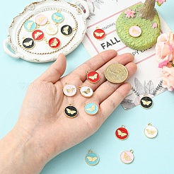 20 шт. Подвески из сплава с эмалью&nbsp;FIND-YW0010-99