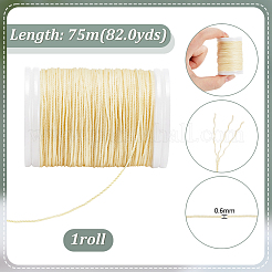 Runde Polyester-Nähfäden&nbsp;OCOR-WH0108-39B