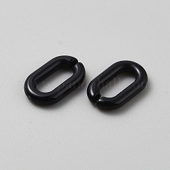 Anelli acrilici opachi collega&nbsp;SACR-WH0001-37L