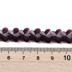 Прозрачные стеклянные бусины EGLA-L045-I-C02