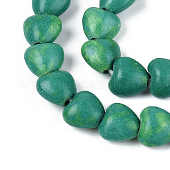 Синтетических нитей бирюзовые бусы G-N352-23A-01