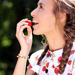 80 шт. 10-х цветные акриловые подвески с жемчугом PALLOY-FH00060