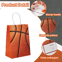 Rechteckige Geschenktüten aus Papier mit Griff&nbsp;ABAG-WH20001-10C