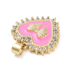 Стойки обшивки латунь микро проложить Циркон подвеску&nbsp;KK-Z064-05G