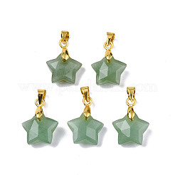 Natürliche grüne aventurine charms&nbsp;G-N326-142-07