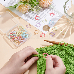 48шт. 6-х цветный инструмент для вязания утюгом&nbsp;DIY-UN0007-63