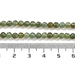 Natürliche grüne Apatit Perlen Stränge&nbsp;X-G-G105-A01-03