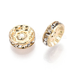 Латунные бусины разделители для поставки стразов&nbsp;KK-N273-01C-G