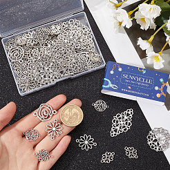 80 шт. 8 стиля тибетских звеньев/соединителей FIND-SC0010-69