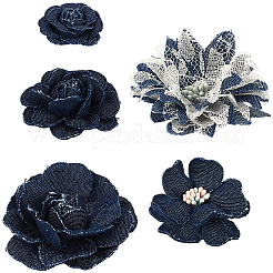 10 Stück 5 Stile Polyester Ornament Zubehör&nbsp;DIY-CY0003-20A