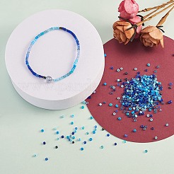 600 г 24-х цветных стеклянных бусин&nbsp;SEED-JP0008-05-3mm