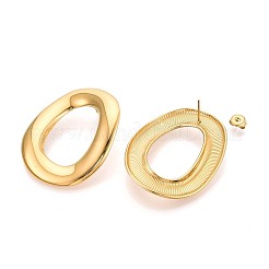 Серьги-гвоздики из нержавеющей стали 304 для женщин EJEW-N059-13G