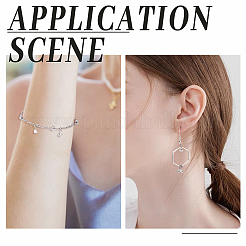 100 Stück Messing-Kristall-Strass-Anhänger&nbsp;KK-PH0003-81