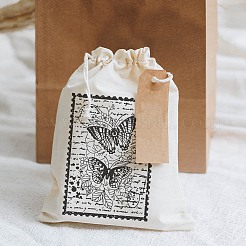 Самоклеящийся трафарет для шелкографии DIY-WH0337-078