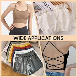 60м 12-х цветный плоский нейлоновый эластичный шнур OCOR-GF0003-66