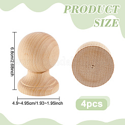 Римские деревянные навершия своими руками&nbsp;WOOD-WH0062-36