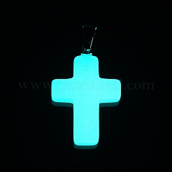 Подвески из синтетического светящегося камня&nbsp;G-H308-06P-03