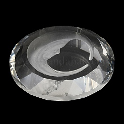 Прозрачные стеклянные подвески GLAA-F118-06