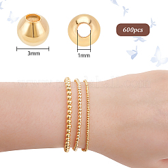 Латунь круглый шарики прокладки&nbsp;KK-PH0006-40B