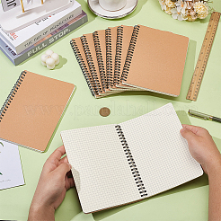 8 cahier à spirale en papier&nbsp;OFST-GO0001-04