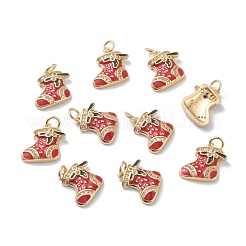 Подвески из латуни с микропаве и прозрачным цирконием класса AAA ZIRC-Z008-14G