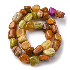 Природный агат бисер нитей&nbsp;G-RM241227-05