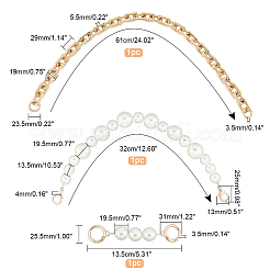 3 шт. 3 набора ручек для сумок&nbsp;FIND-PH0001-44