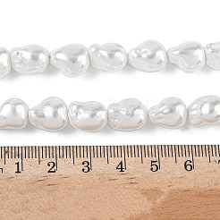 Гальванические стеклянные бусины GLAA-Z013-01C-03