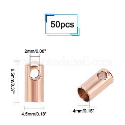Вакуумное покрытие pvd наконечники шнура из нержавеющей стали 304&nbsp;STAS-UN0017-90RG