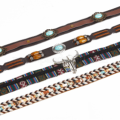 4 шт. 4 стиля аксессуаров для украшения ремня из искусственной кожи DIY-GF0008-44