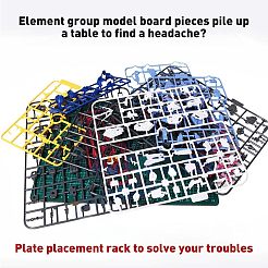 Пластиковые детали полки стойка для инструментов ODIS-WH0005-78