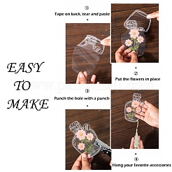 Набор водонепроницаемых наклеек для домашних животных на бутылку DIY-G117-01A