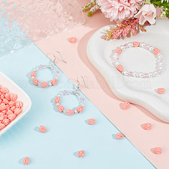 100 шт. окрашенные синтетические коралловые бусины CORA-SC0001-03B