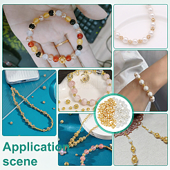 96 шт. 12 стиля полые латунные бусины KK-PH0013-13