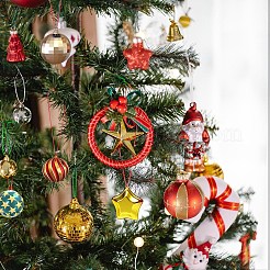 100шт пластиковый шнурок для елочных украшений&nbsp;FIND-YW0007-81A